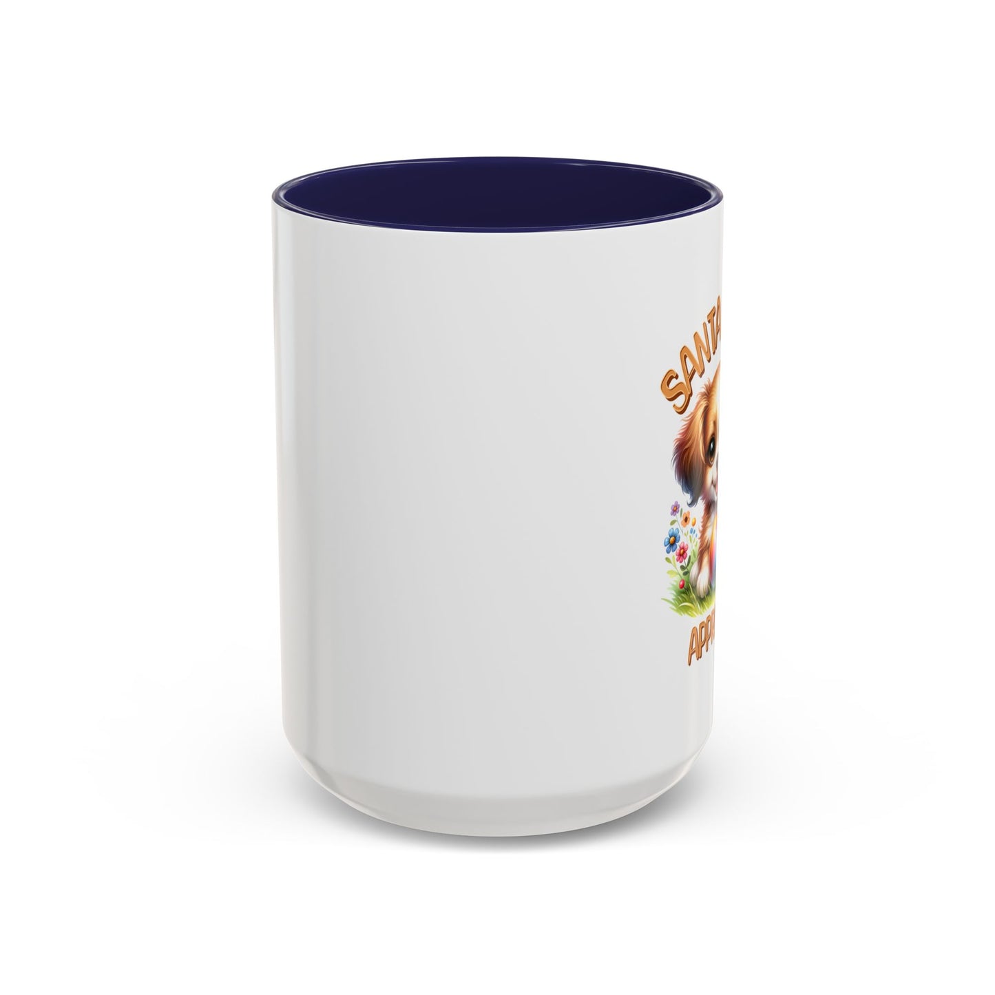 Santa Paws Approved Accent Coffee Mug - Adorable Pet Lover Gift