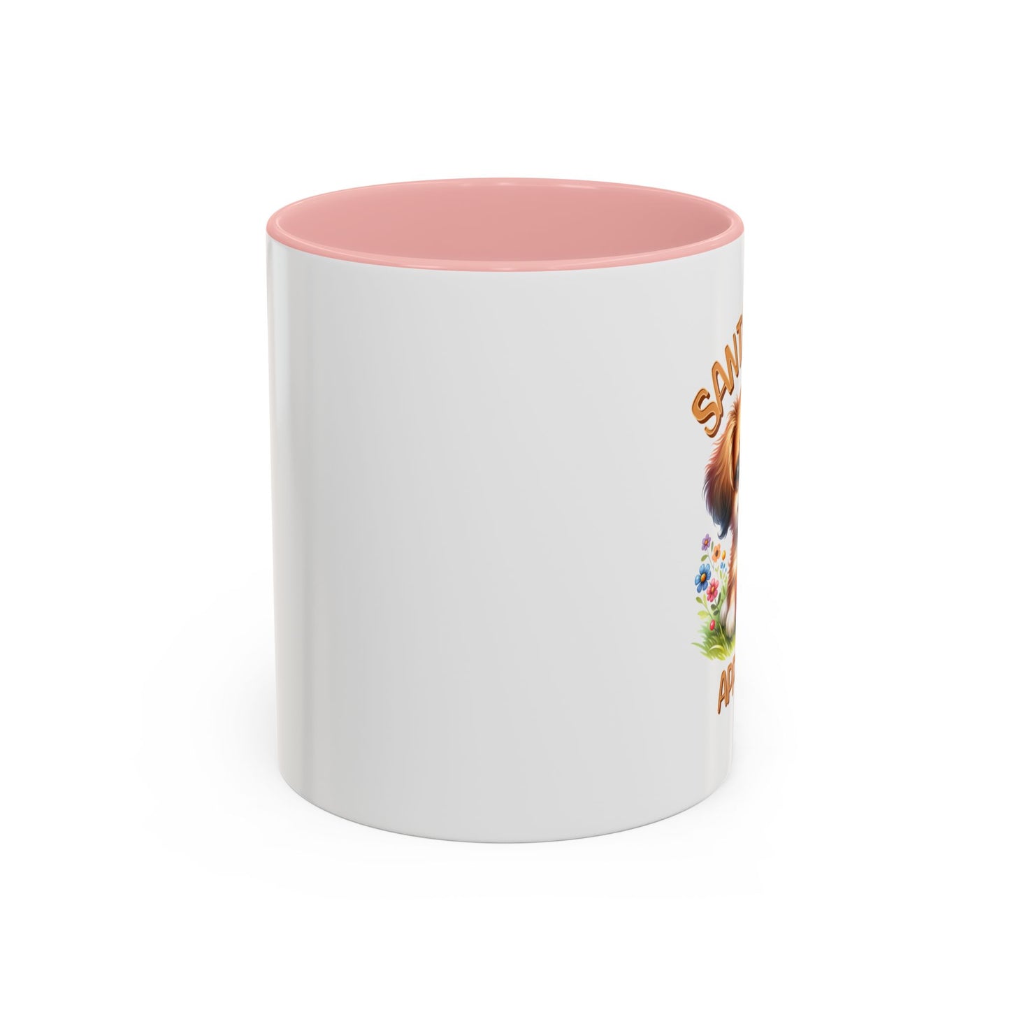 Santa Paws Approved Accent Coffee Mug - Adorable Pet Lover Gift