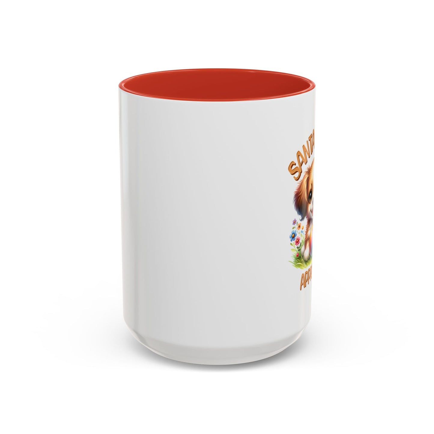 Santa Paws Approved Accent Coffee Mug - Adorable Pet Lover Gift