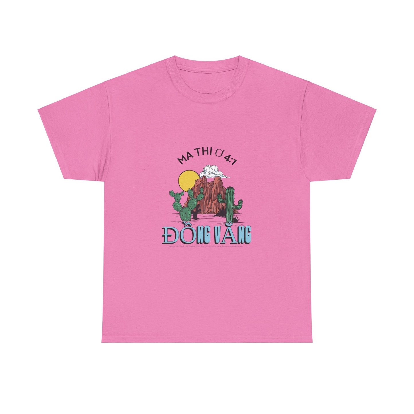 Unisex Cotton Tee - Mathew 4-1 Desert Vibes T-Shirt