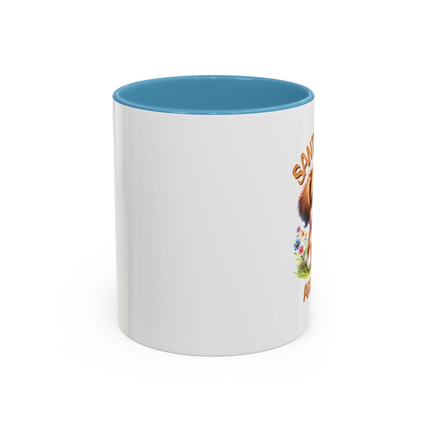 Santa Paws Approved Accent Coffee Mug - Adorable Pet Lover Gift
