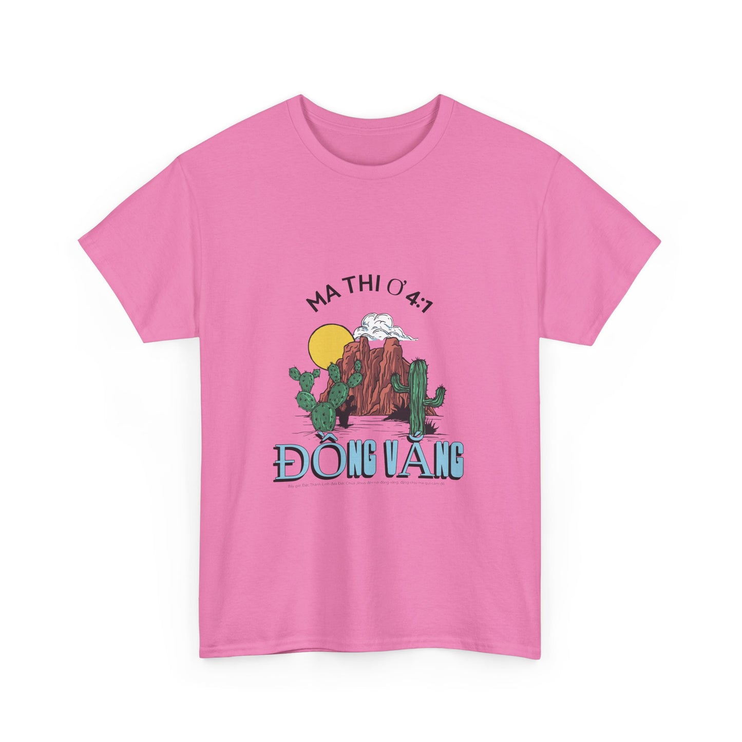 Unisex Cotton Tee - Mathew 4-1 Desert Vibes T-Shirt