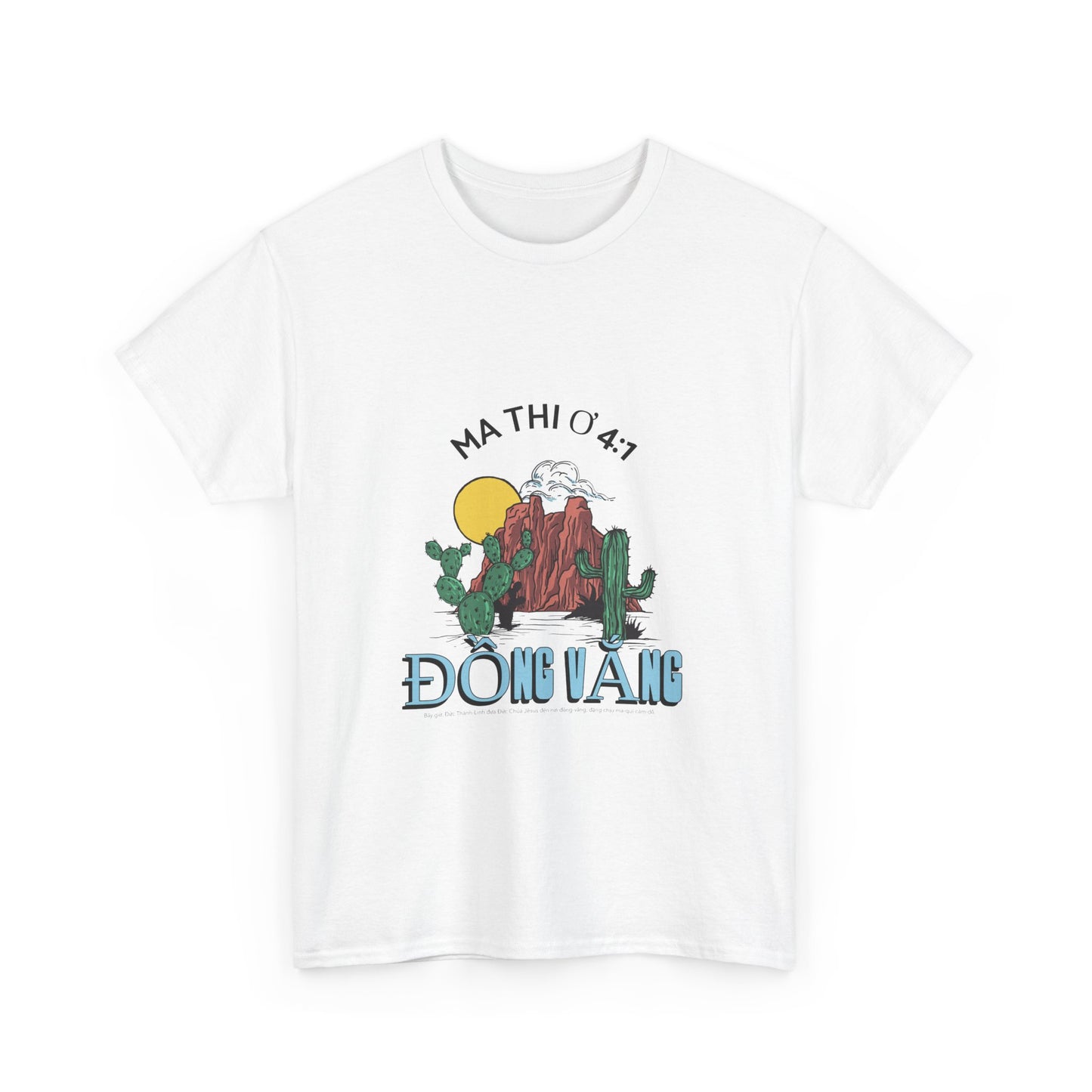 Unisex Cotton Tee - Mathew 4-1 Desert Vibes T-Shirt