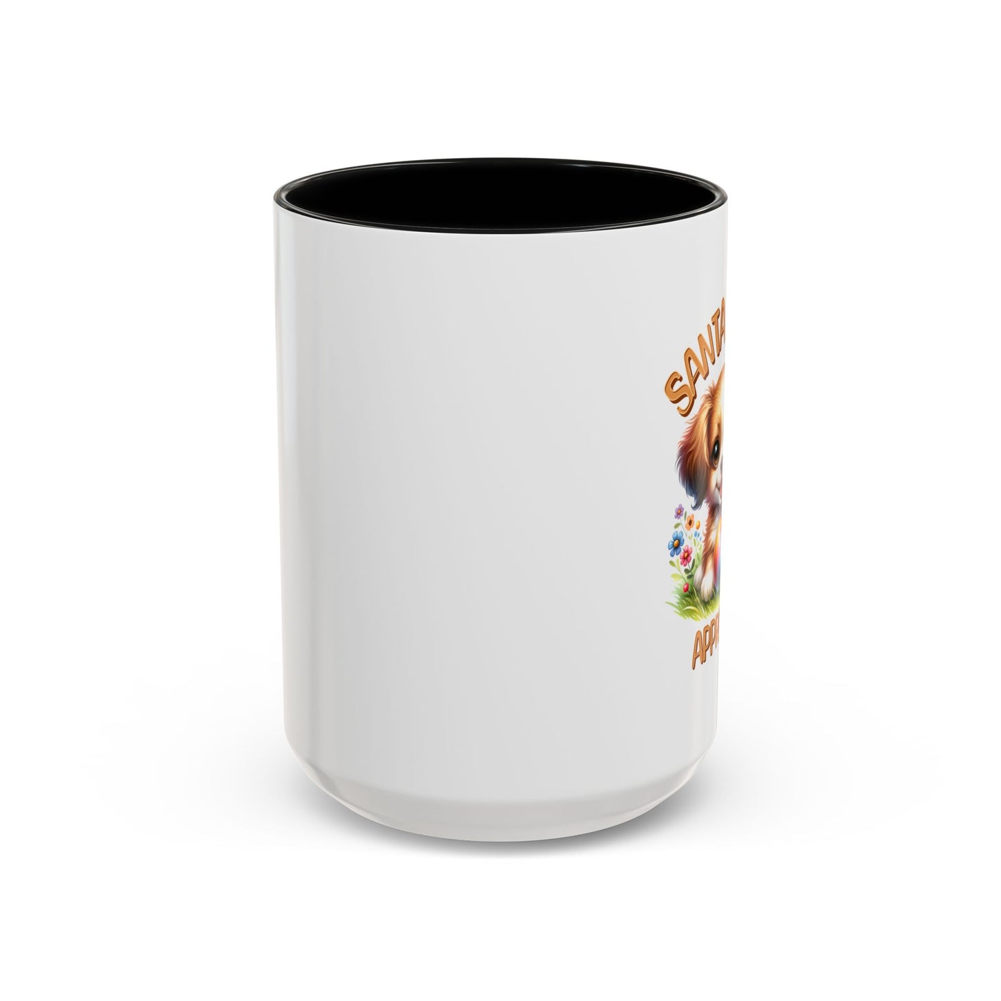 Santa Paws Approved Accent Coffee Mug - Adorable Pet Lover Gift