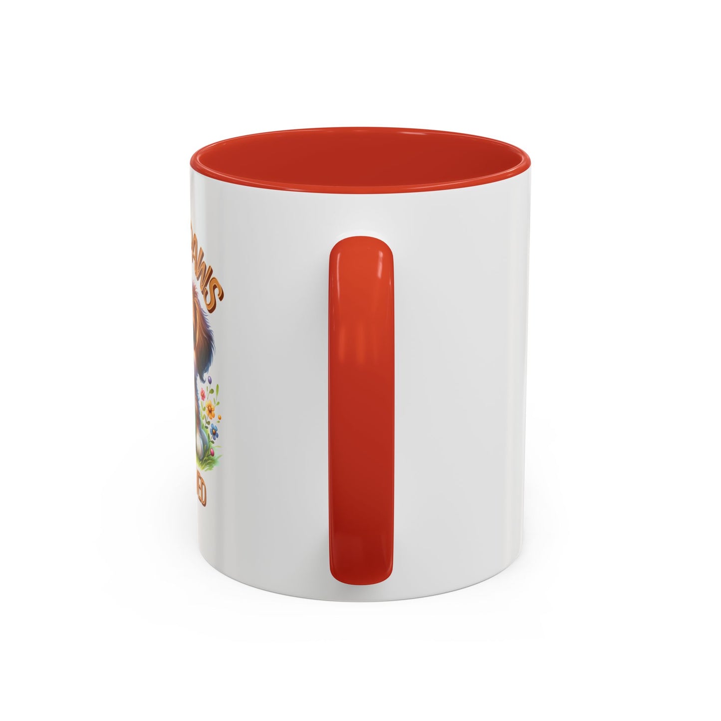 Santa Paws Approved Accent Coffee Mug - Adorable Pet Lover Gift