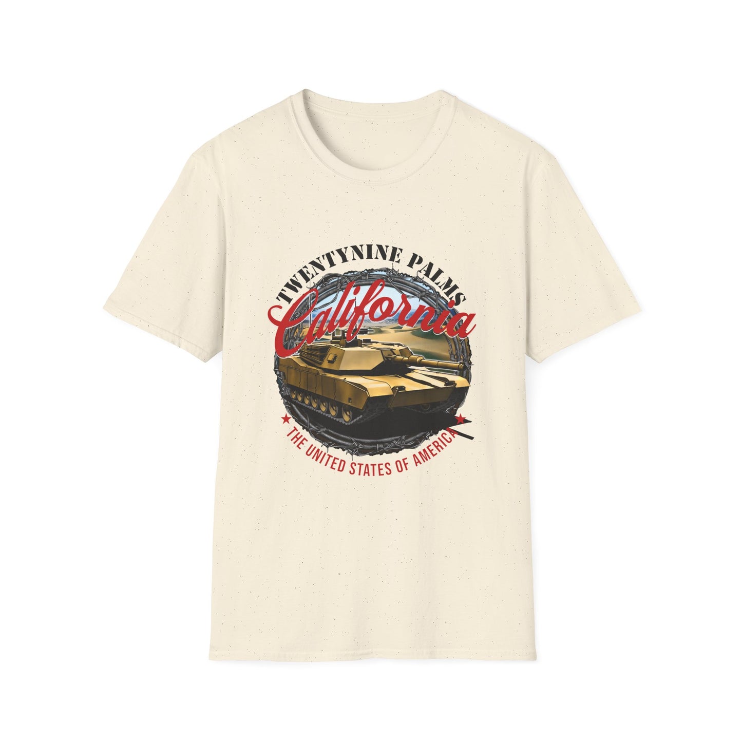 Unisex California Twentynine Palms T-Shirt | Vintage Military Style Graphic Tee