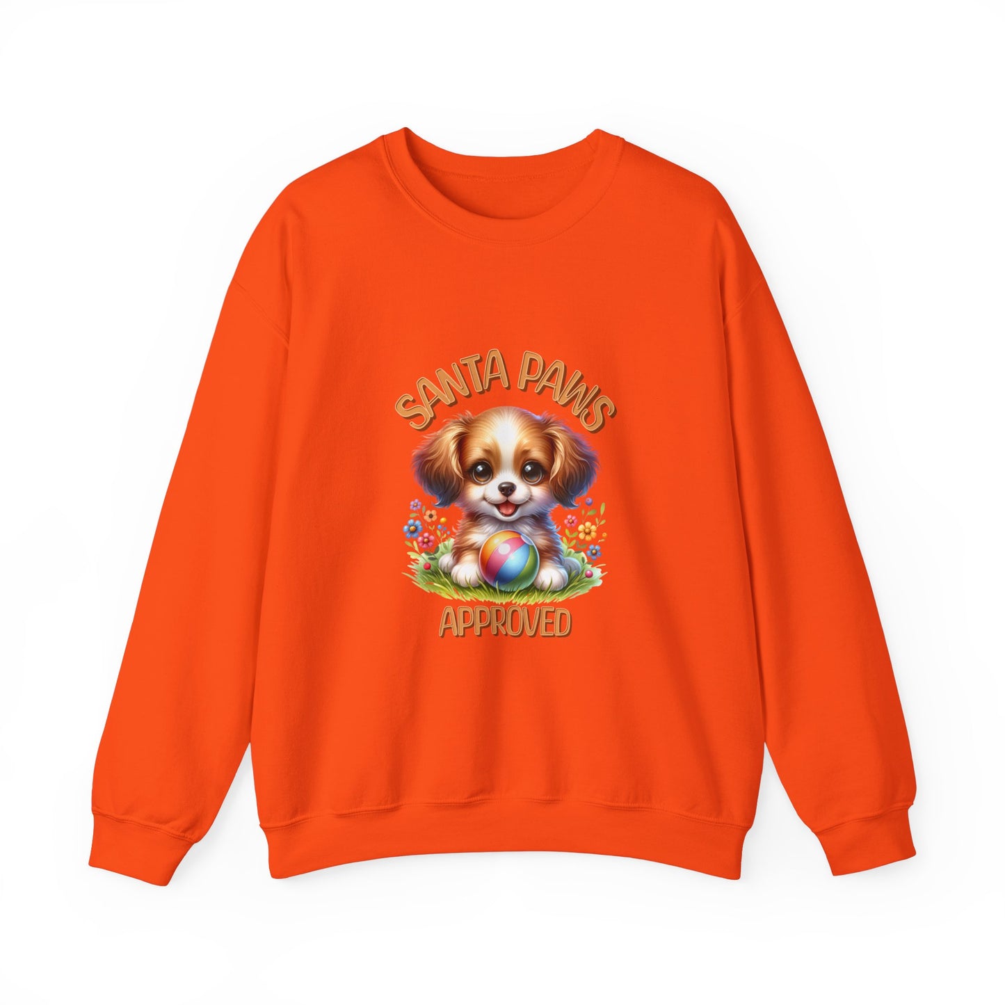 Santa Paws Approved Unisex Crewneck Sweatshirt - Cozy Holiday Wear for Dog Lovers