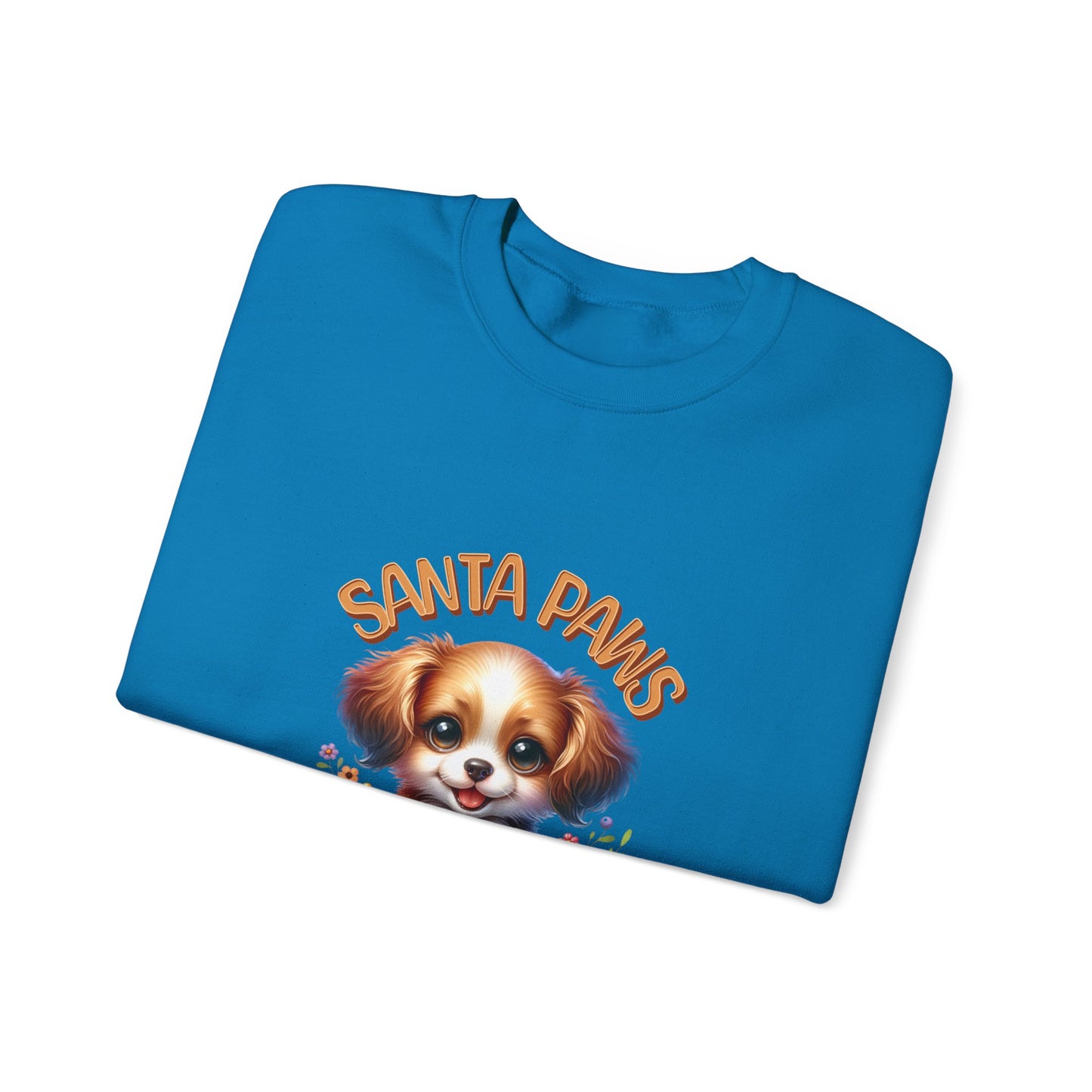 Santa Paws Approved Unisex Crewneck Sweatshirt - Cozy Holiday Wear for Dog Lovers