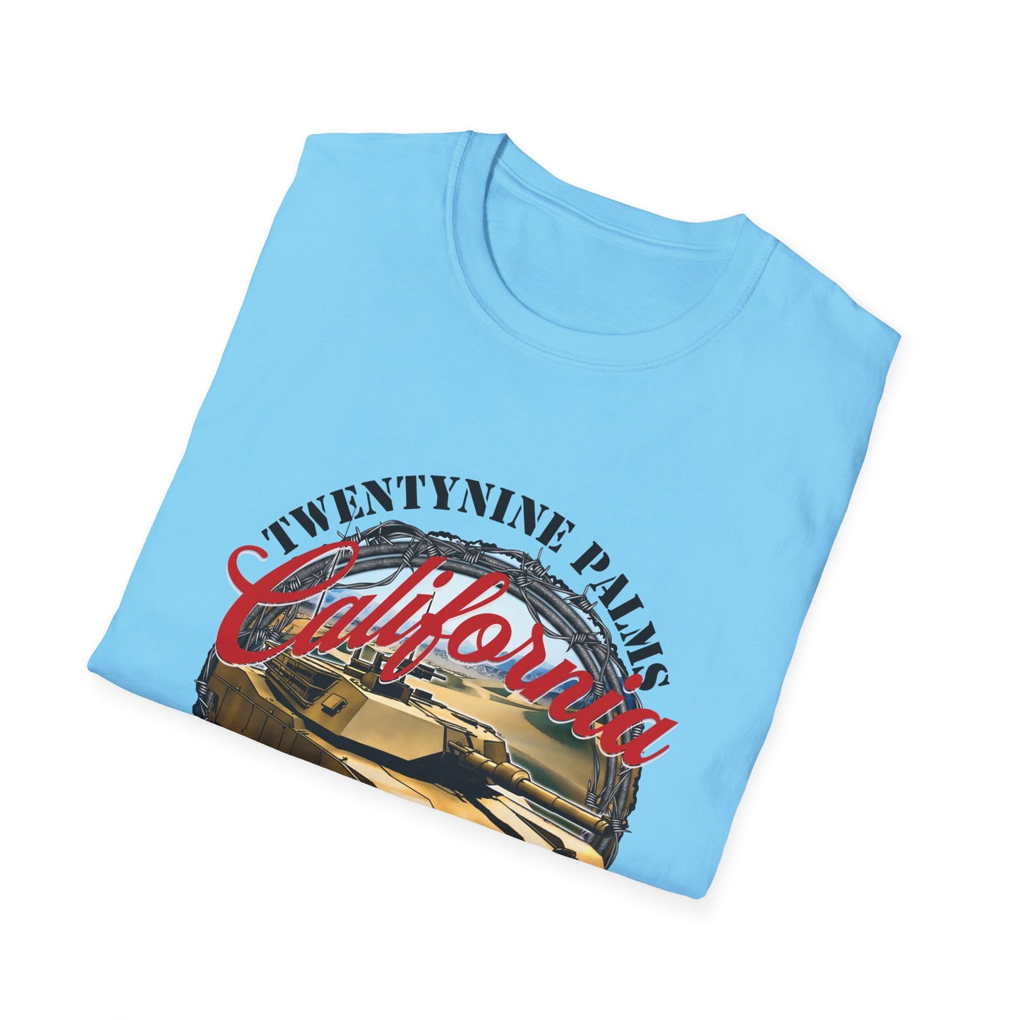 Unisex California Twentynine Palms T-Shirt | Vintage Military Style Graphic Tee