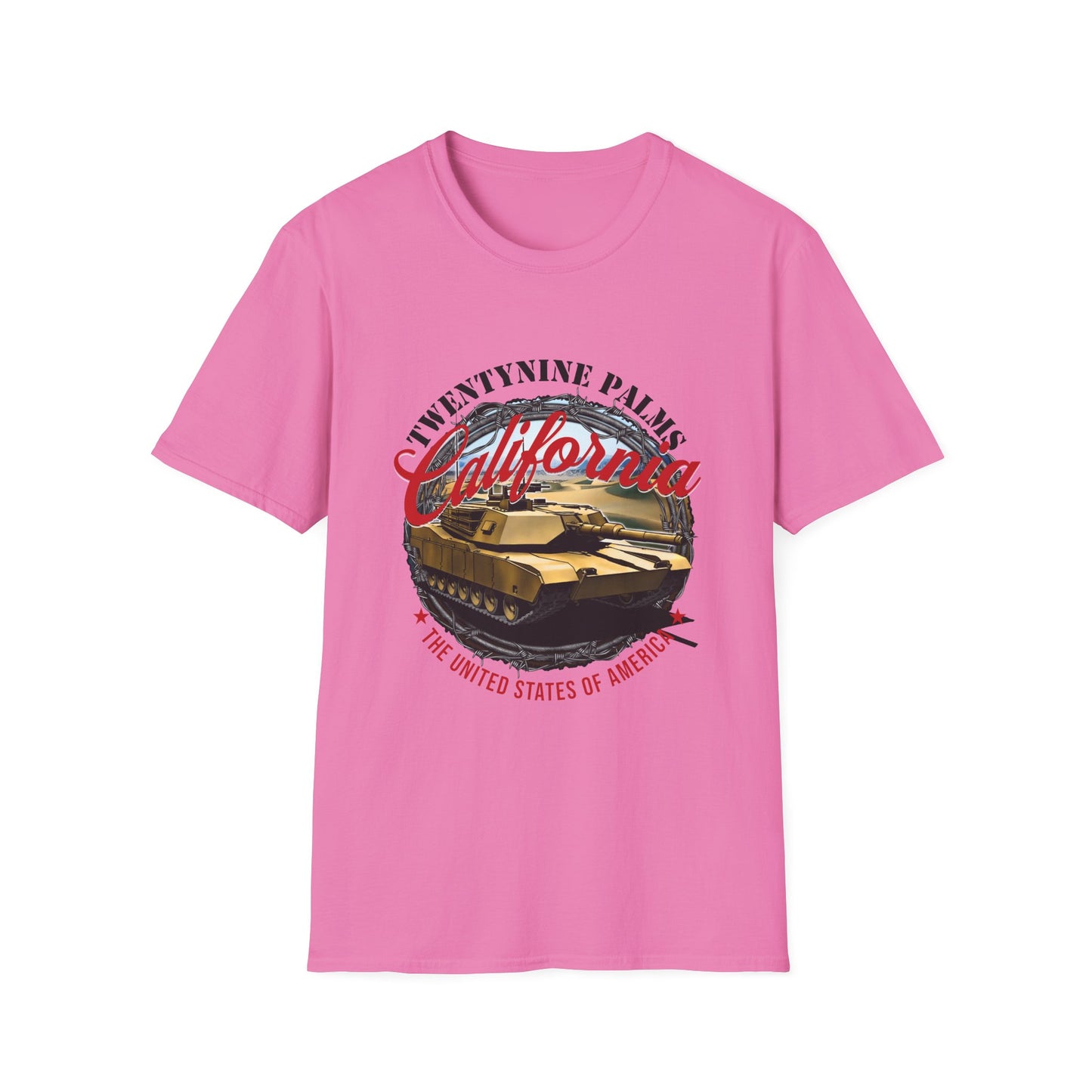 Unisex California Twentynine Palms T-Shirt | Vintage Military Style Graphic Tee