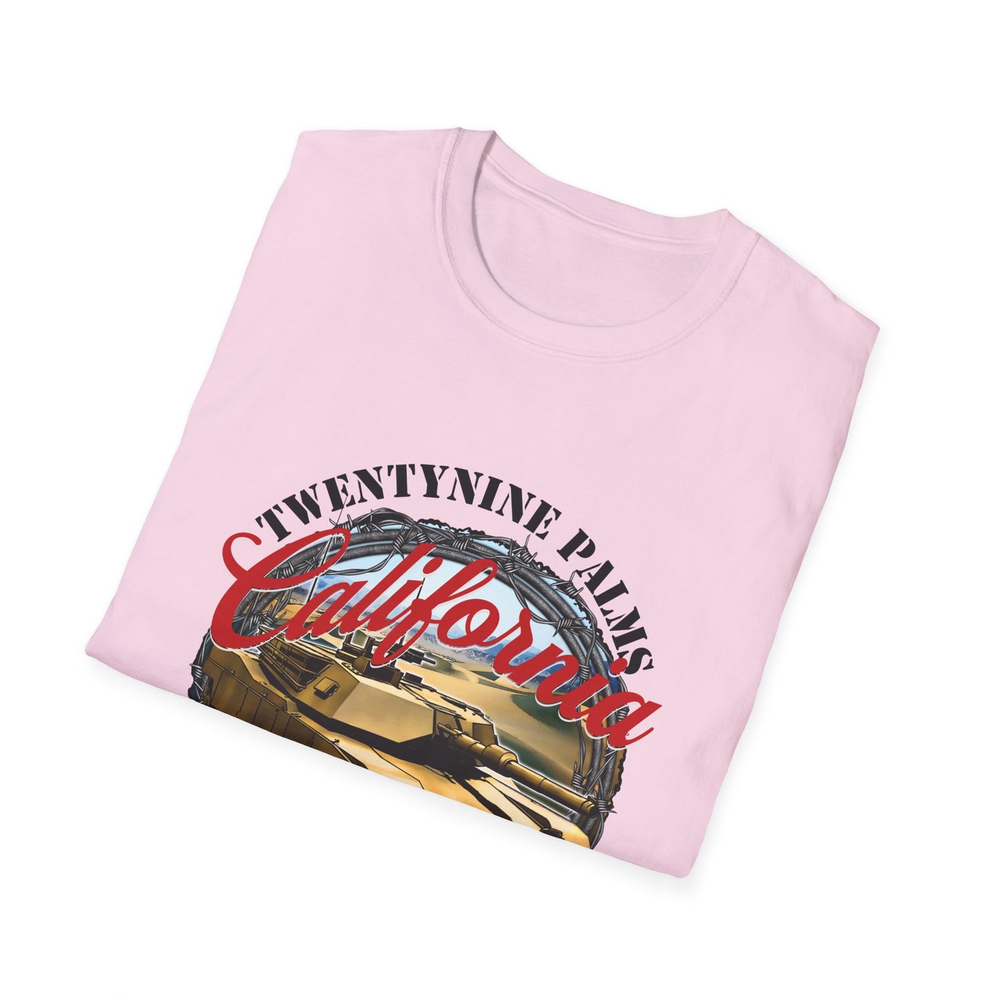 Unisex California Twentynine Palms T-Shirt | Vintage Military Style Graphic Tee