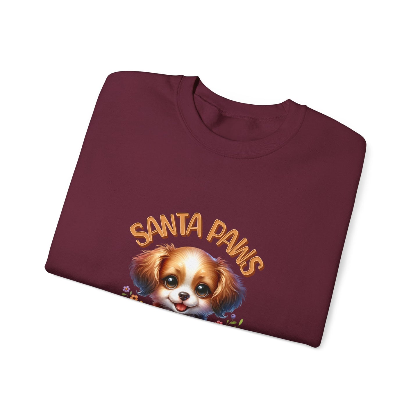 Santa Paws Approved Unisex Crewneck Sweatshirt - Cozy Holiday Wear for Dog Lovers