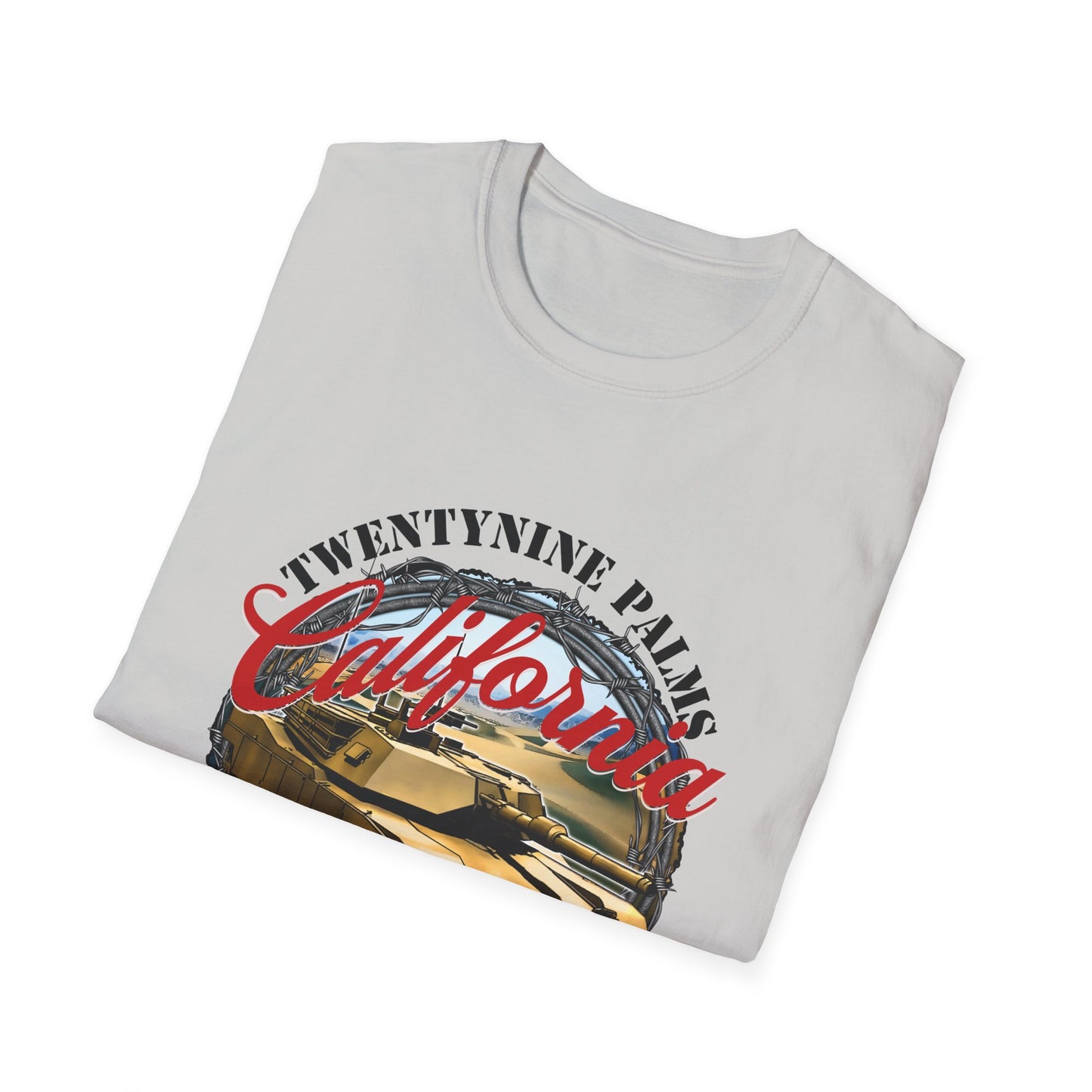 Unisex California Twentynine Palms T-Shirt | Vintage Military Style Graphic Tee