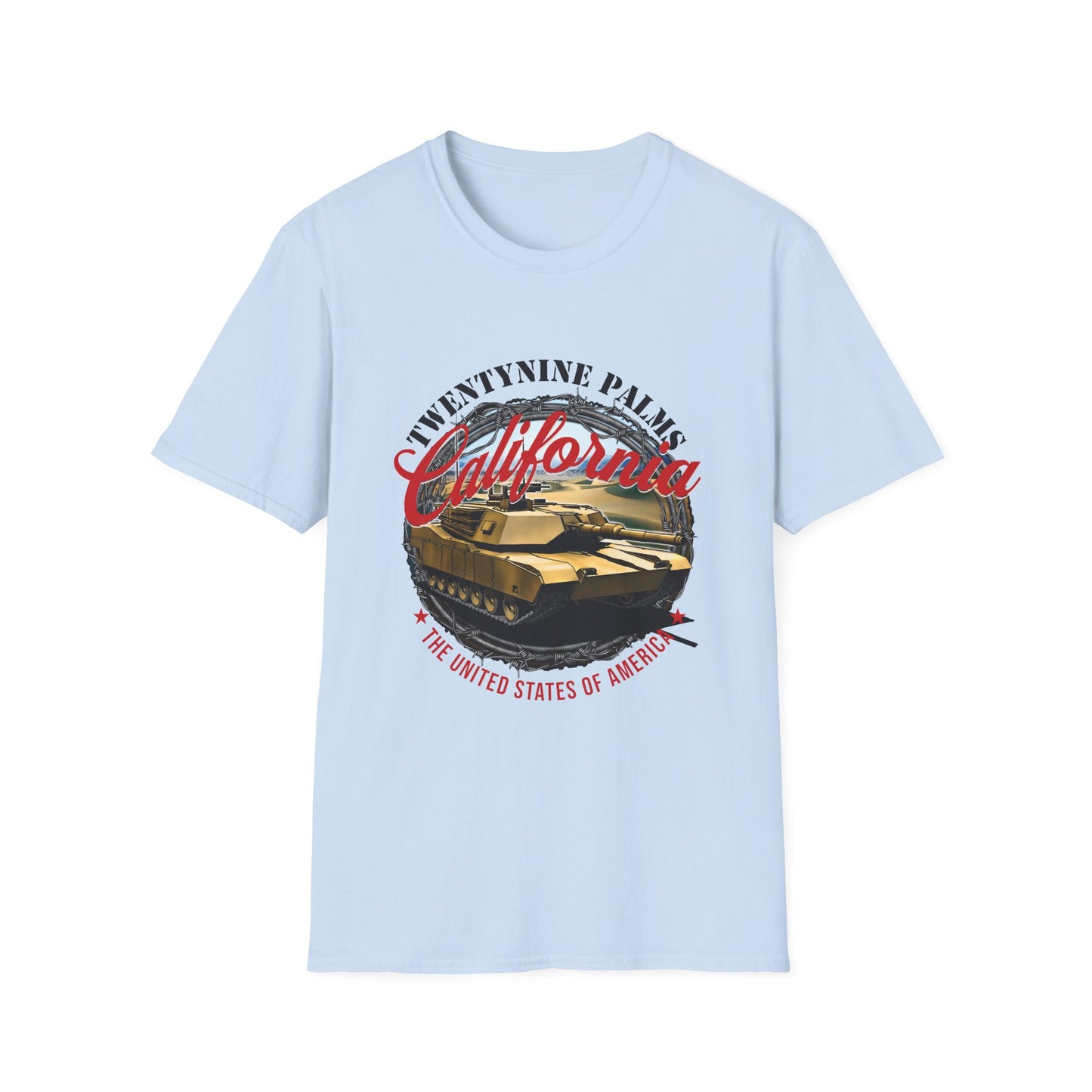 Unisex California Twentynine Palms T-Shirt | Vintage Military Style Graphic Tee