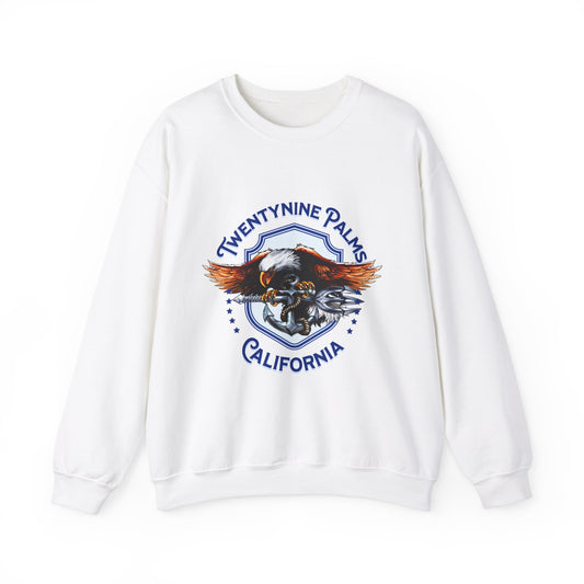 TwentyNine Palms California Eagle Sweatshirt - Unisex Heavy Blend™ Crewneck