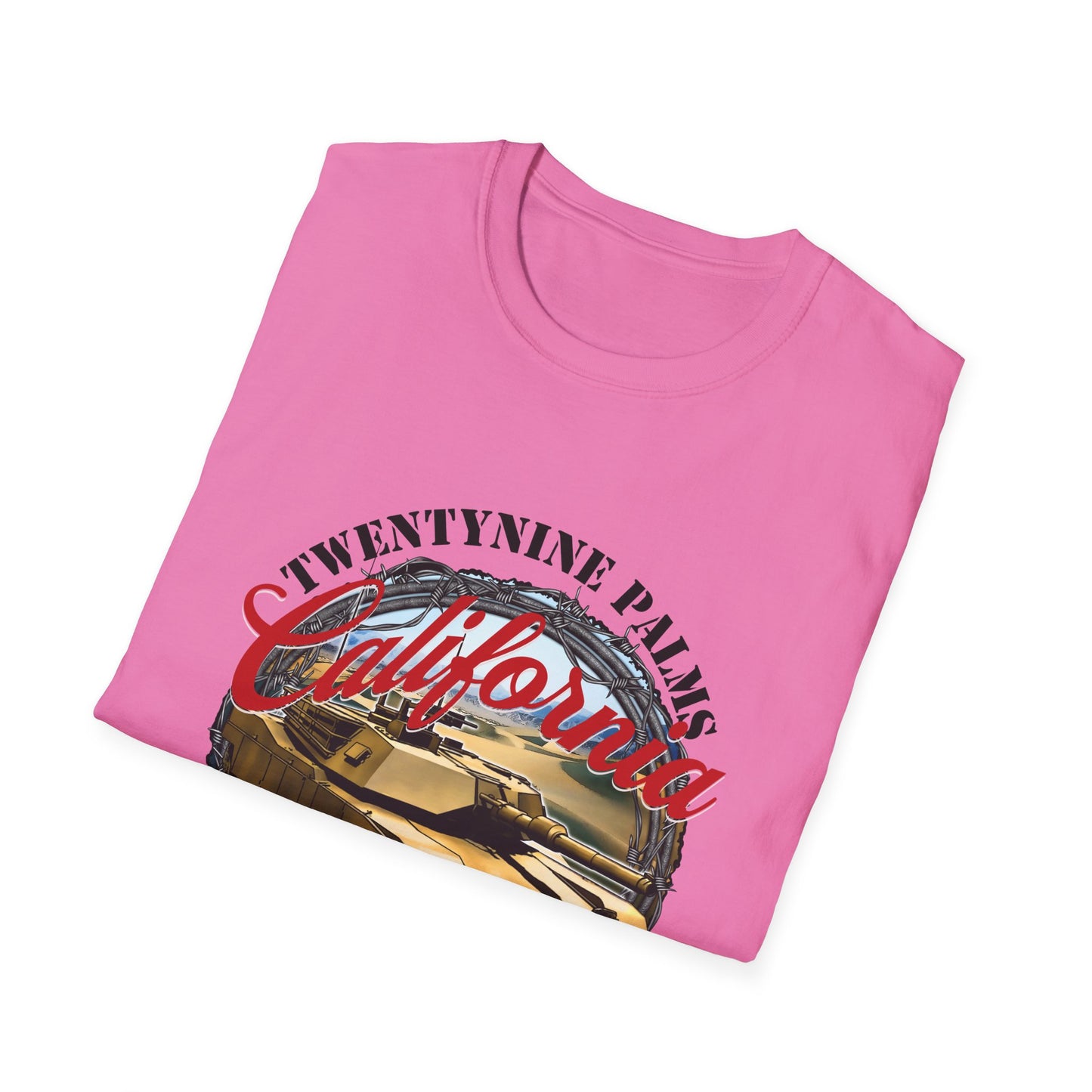 Unisex California Twentynine Palms T-Shirt | Vintage Military Style Graphic Tee