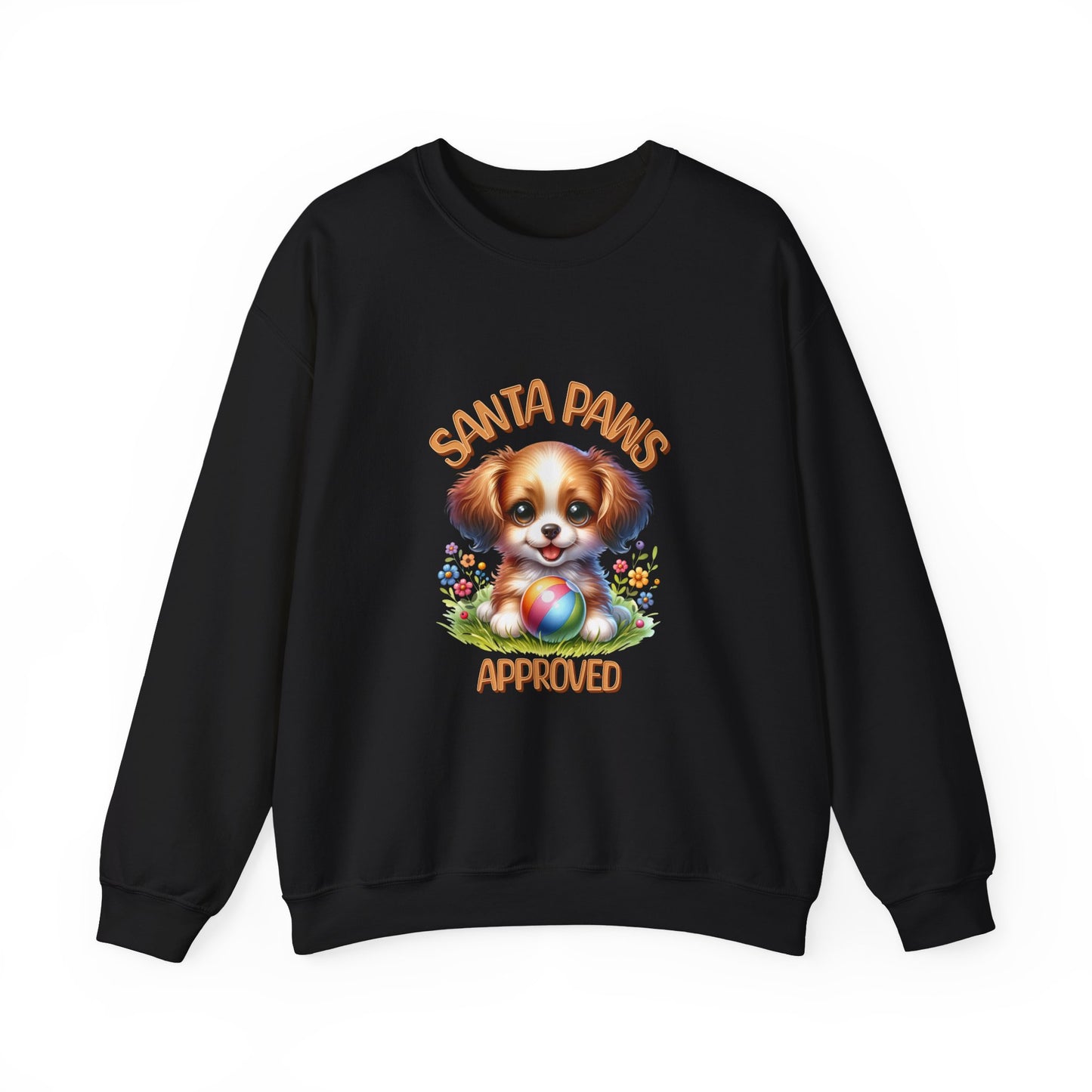 Santa Paws Approved Unisex Crewneck Sweatshirt - Cozy Holiday Wear for Dog Lovers