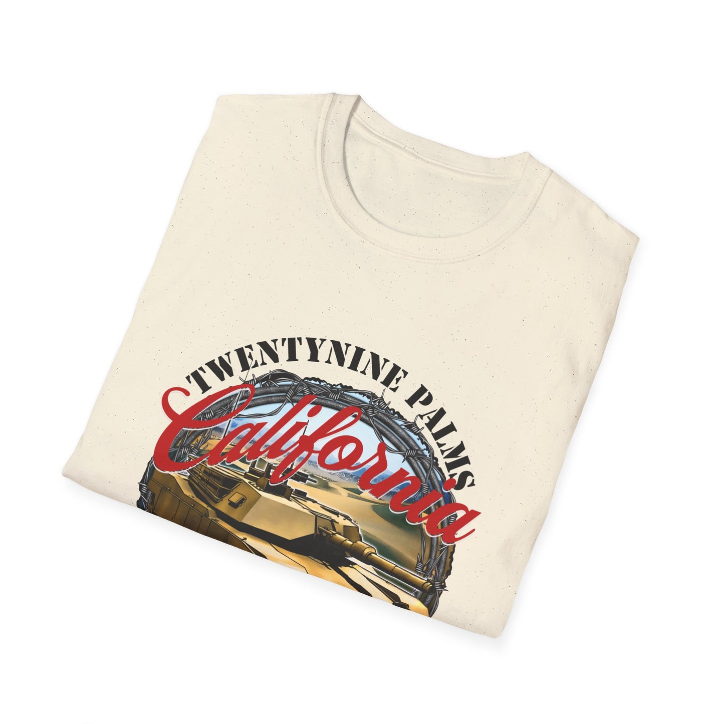 Unisex California Twentynine Palms T-Shirt | Vintage Military Style Graphic Tee