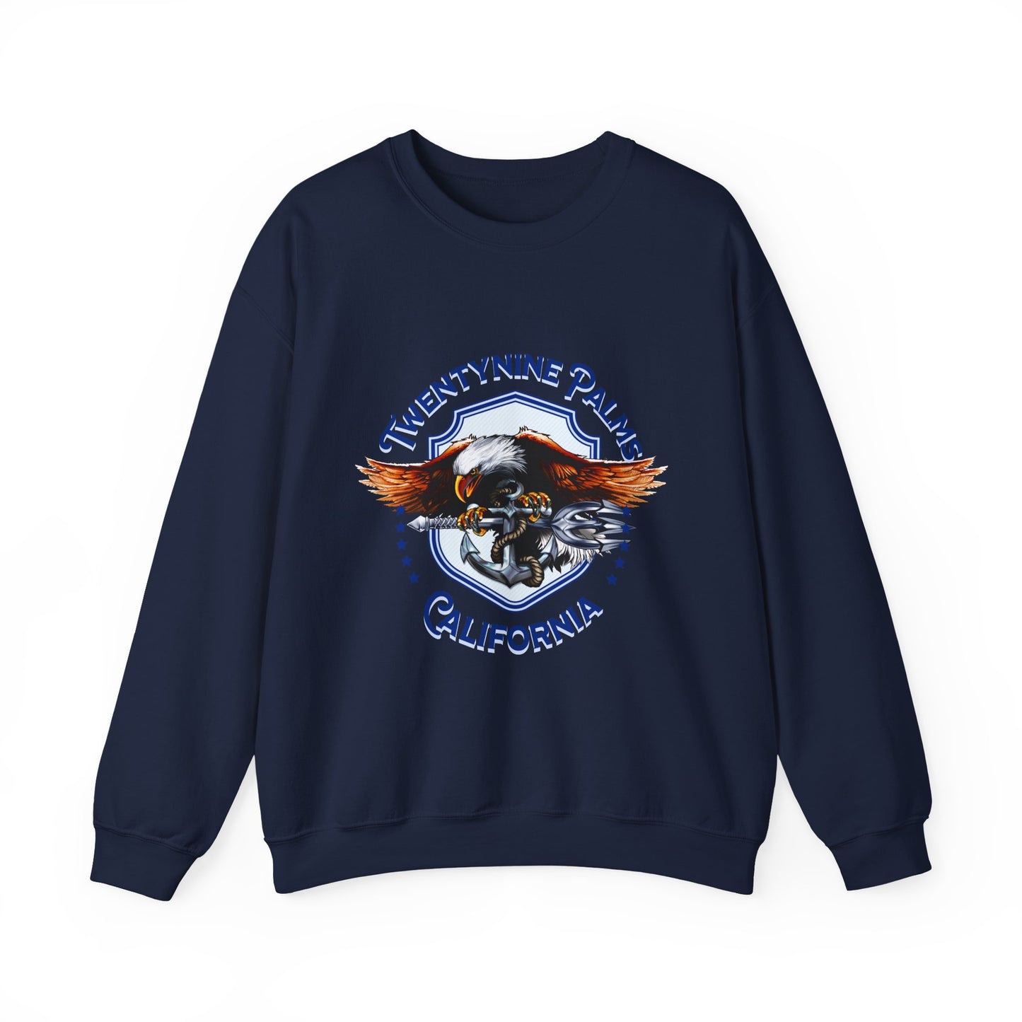 TwentyNine Palms California Eagle Sweatshirt - Unisex Heavy Blend™ Crewneck