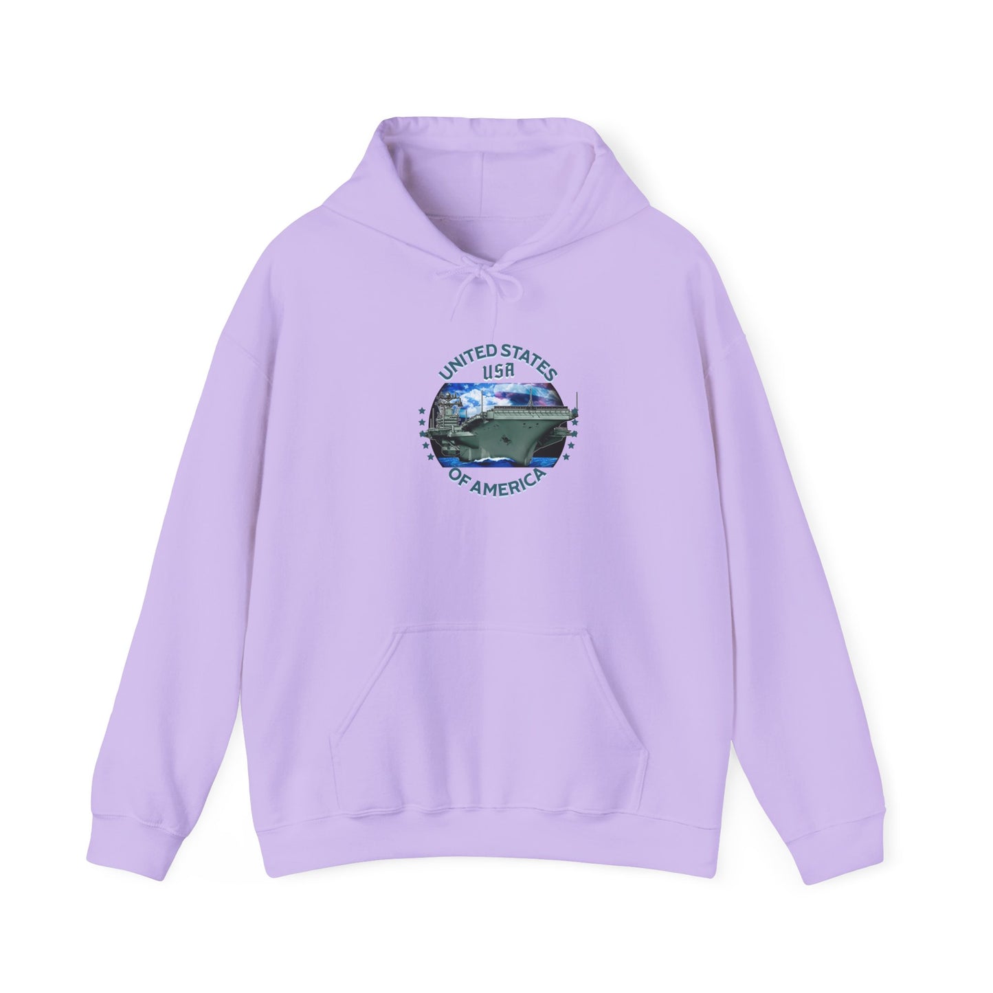 USA Vintage Graphic Unisex Hoodie - Perfect for Travel Enthusiasts