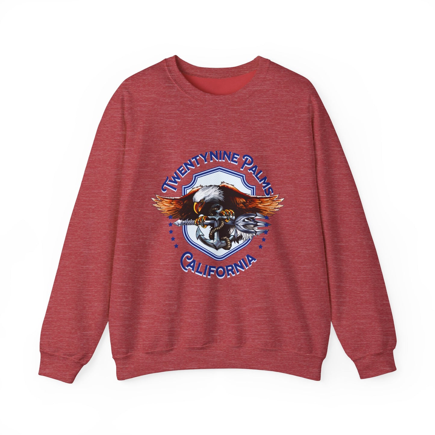 TwentyNine Palms California Eagle Sweatshirt - Unisex Heavy Blend™ Crewneck